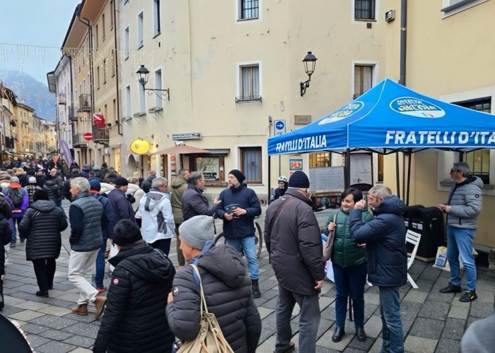 Gazebo FdI Aosta