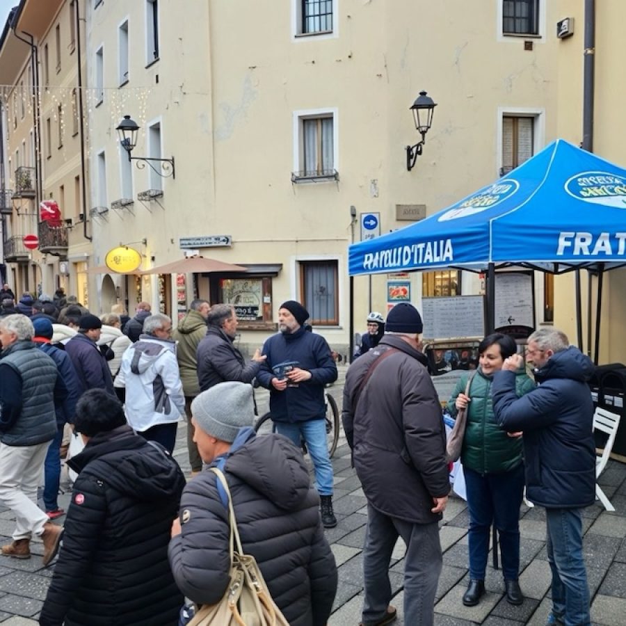 Gazebo FdI Aosta