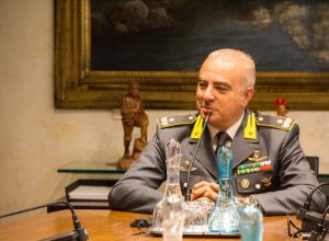 Il generale Ditroia oggi in audizione in Commissione.