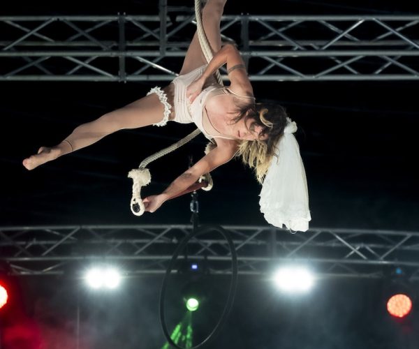 Giada Fantato a al trapezio a Bologna