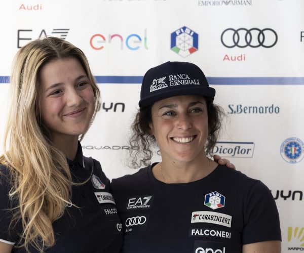 Giorgia Collomb Federica Brignone Photo Gabriele Facciotti Pentaphoto