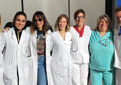 Nella foto l'équipe di Diabetologia dell'USl per l'attività della Giornata mondiale del diabete