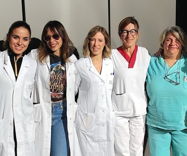 Nella foto l'équipe di Diabetologia dell'USl per l'attività della Giornata mondiale del diabete