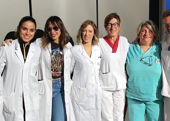 Nella foto l'équipe di Diabetologia dell'USl per l'attività della Giornata mondiale del diabete