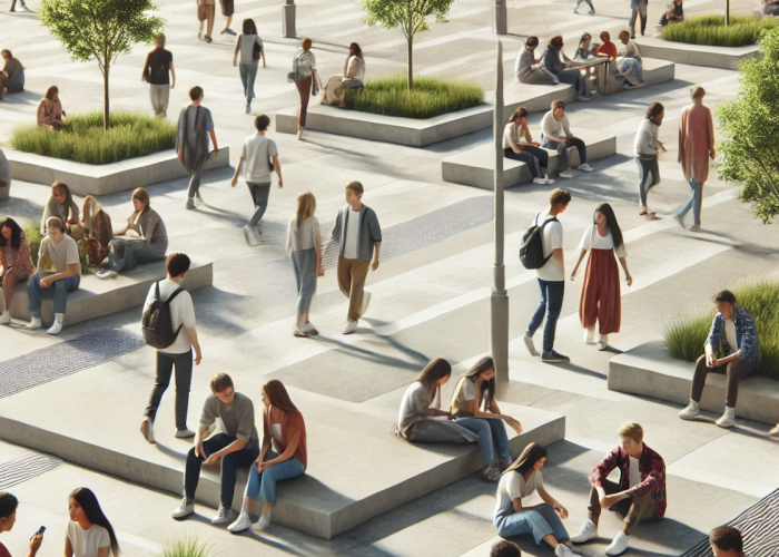 Giovani immagine creata con l'AI