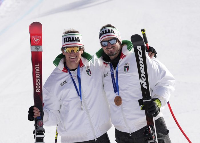 Giovanni Franzoni Dominik Paris photo Pier Marco Tacca Pentaphoto