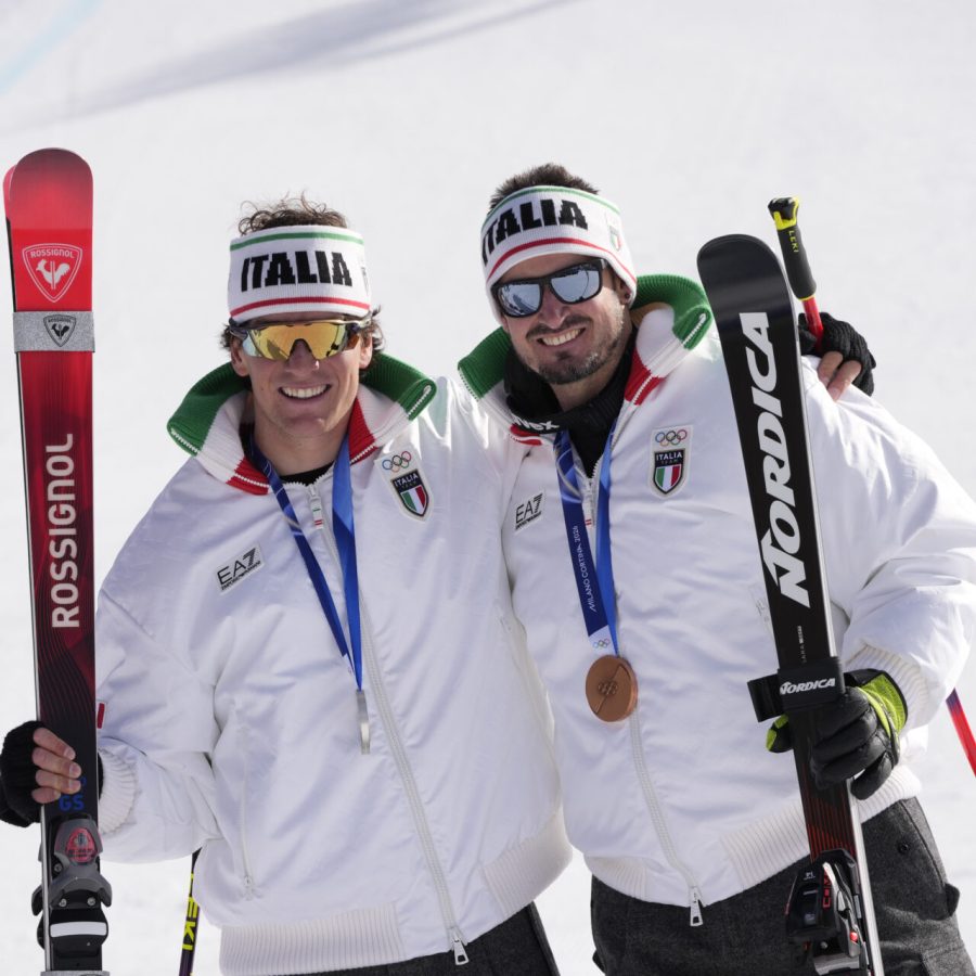 Giovanni Franzoni Dominik Paris photo Pier Marco Tacca Pentaphoto