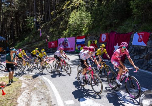 Giro d'Italia Biella Champoluc Col Tzecore