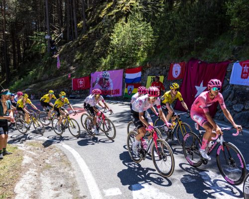 Giro d'Italia Biella Champoluc Col Tzecore