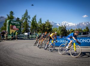 Giro d'Italia Aosta Pila Ultima salita