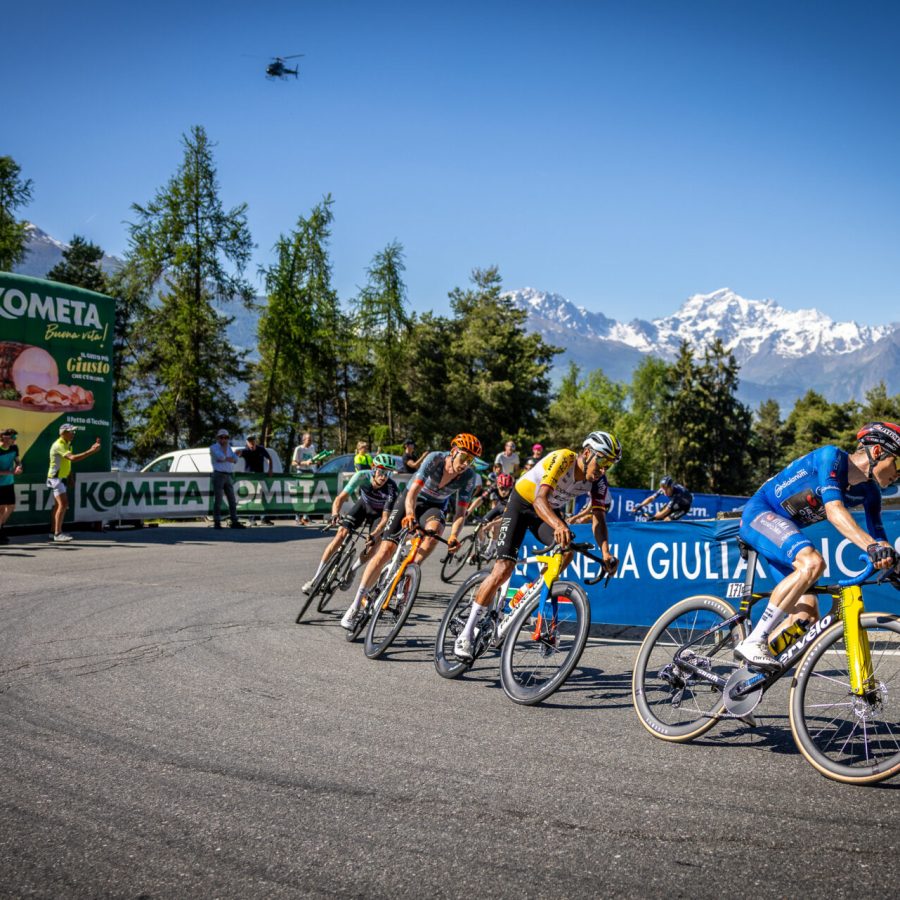 Giro d'Italia Aosta Pila Ultima salita
