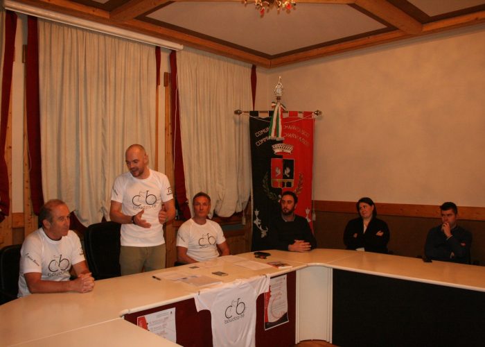 Da sinistra: Giulio Doveri, Ronny Borbey, Daniele Vallet.