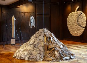 Glacial Threads di Michelangelo Pistoletto Ph Nicole Jocollé