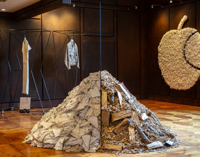 Glacial Threads di Michelangelo Pistoletto Ph Nicole Jocollé
