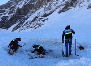 Glacier Corbassière Photo Police cantonale valaisanne