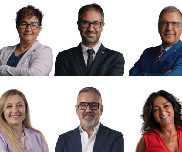 Gli Assessori della Giunta comunale di Aosta