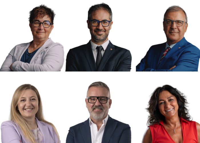 Gli Assessori della Giunta comunale di Aosta