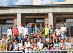 Gli studenti della IA e della IB dell'Iar