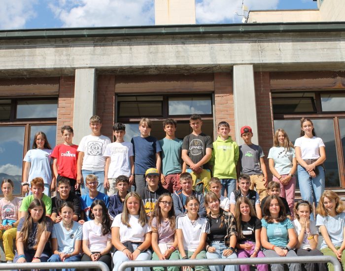 Gli studenti della IA e della IB dell'Iar