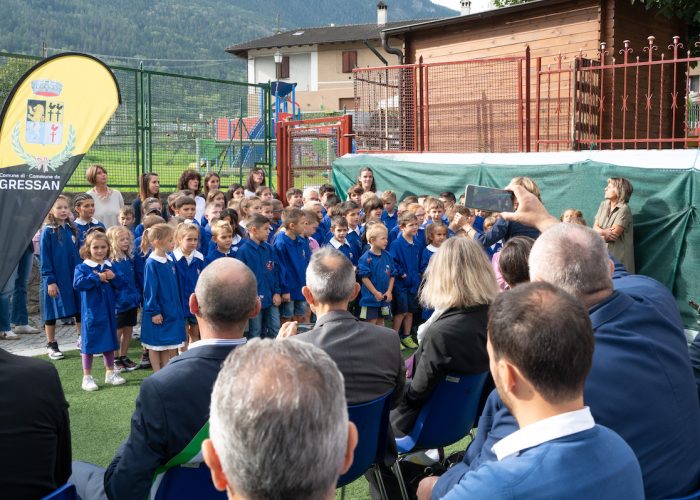 L'inaugurazione dell'anno scolastico 2024/25 a Gressan