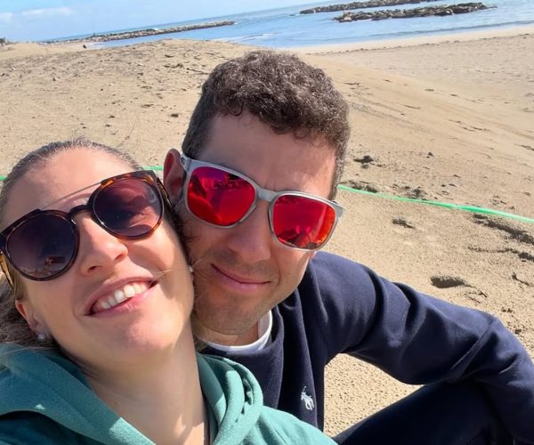 Greta Laurent e Federico Pellegrino foto Instagram
