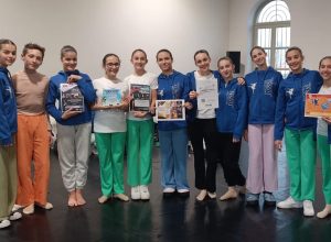 Il gruppo Moderno Children dell'Institut de Danse du Val d’Aoste