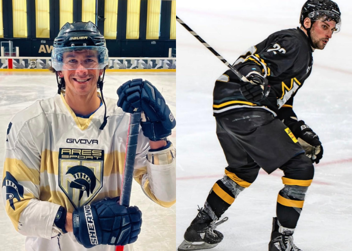 HC AOSTA Fabian Calovi e Brandon McNally