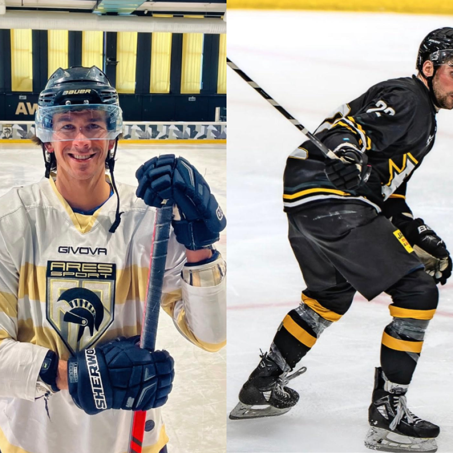 HC AOSTA Fabian Calovi e Brandon McNally