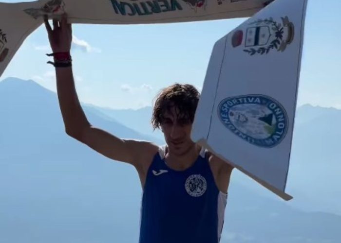 Henri Aymonod campione italiano vertical