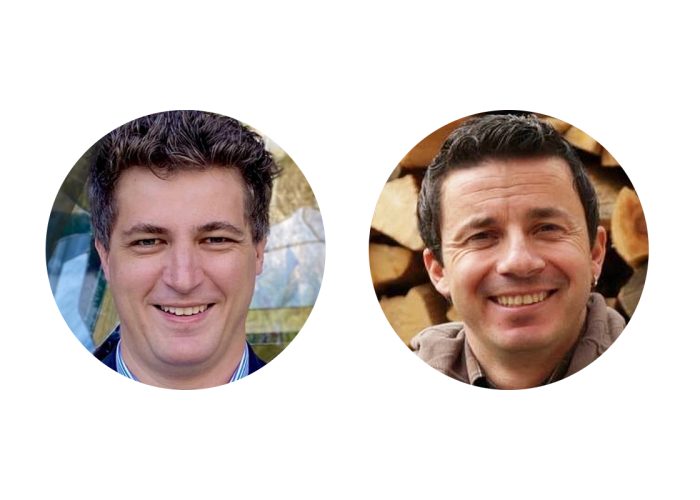 I candidati Sindaco a La Thuile Mathieu Ferraris e Christian Mafredi