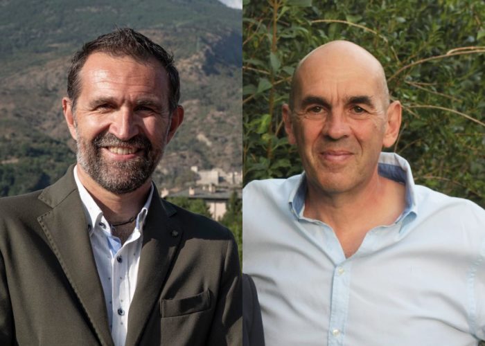 I candidati sindaci di Quart Bertholin e Barocco