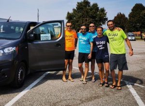 I cinque valdostani alla Resia Rosolina Relay