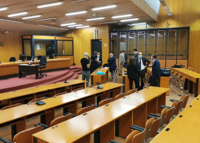 L'aula del Tribunale di Torino - Rollandin - Cuomo - Accornero