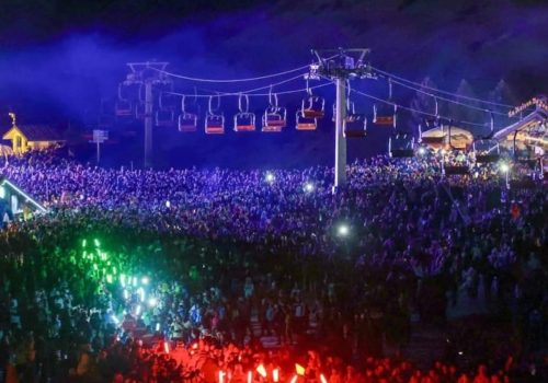 Fiaccolata maestri di sci