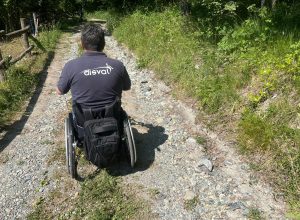 Egidio Marchese percorso accessibile Champdepraz