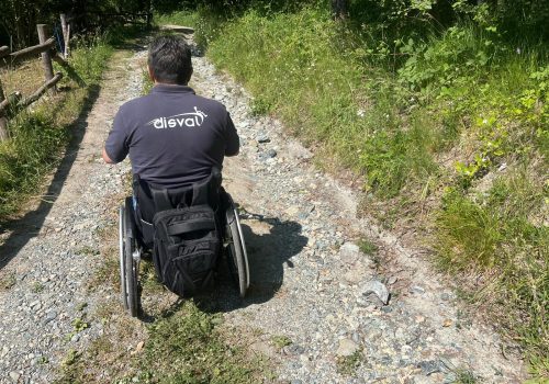 Egidio Marchese percorso accessibile Champdepraz