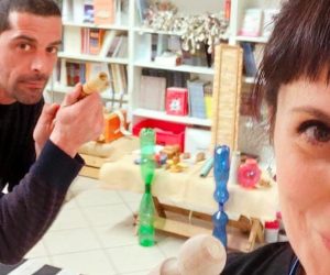 Luca Gambertoglio e Martine Cossavella