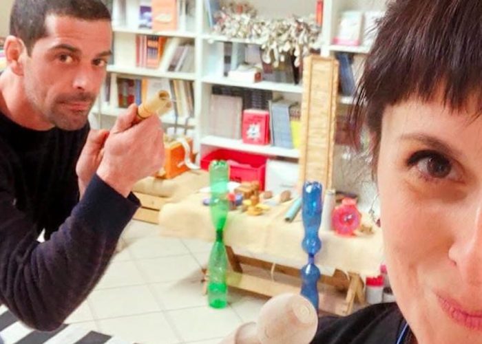 Luca Gambertoglio e Martine Cossavella