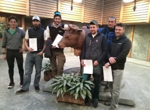 I partecipanti al Corso per operatore forestale 