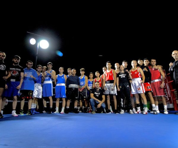 I pugili protagonisti della Aosta Boxing Night