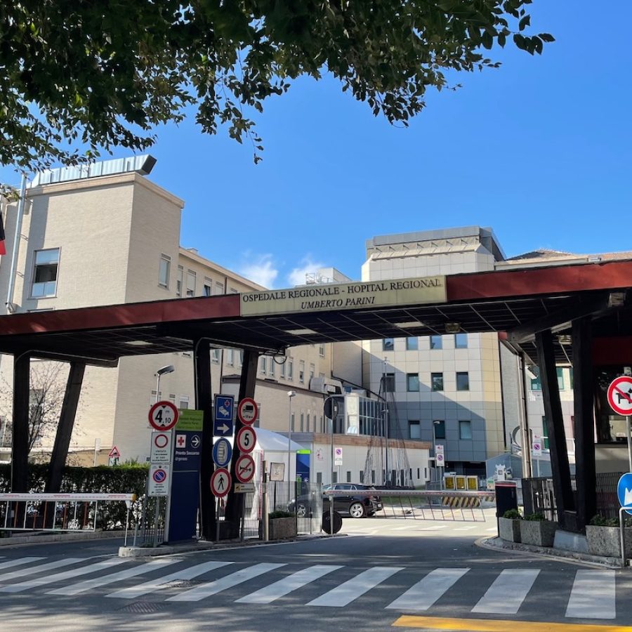 L'ospedale regionale "Parini" di Aosta