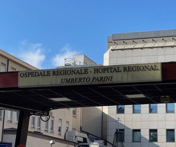 L'ospedale regionale "Parini" di Aosta