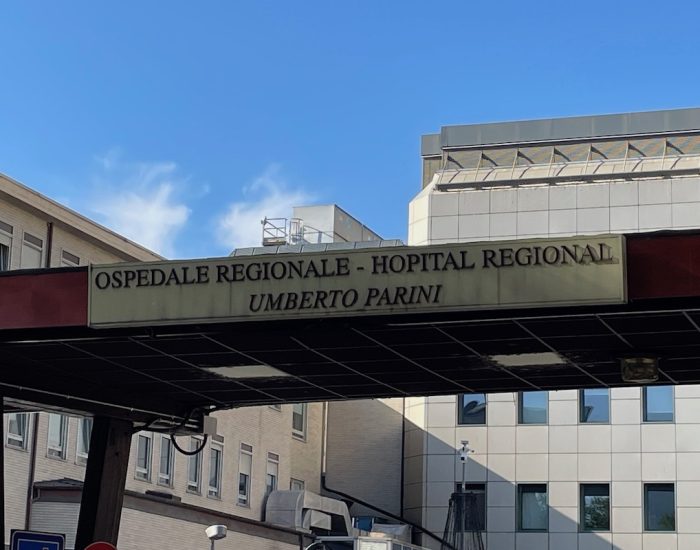 L'ospedale regionale "Parini" di Aosta