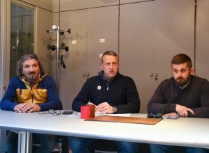 Vincenzo Caminiti, Etienne Andrione e Lorenzo Aiello