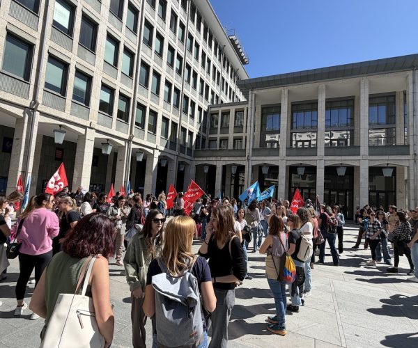 Lo sciopero dei lavoratori della Società di Servizi dei servizi socio sanitari assistenziali