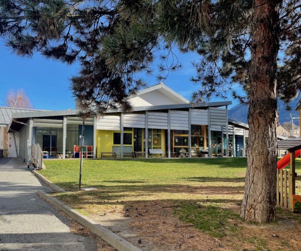 La scuola dell'infanzia "Corrado Gex" di Aosta, in viale della Pace