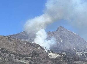 L'incendio a Vencorère, Verrayes