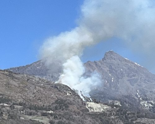 L'incendio a Vencorère, Verrayes