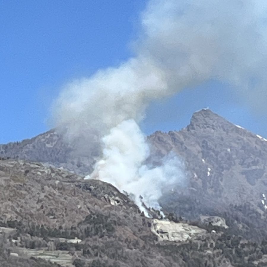 L'incendio a Vencorère, Verrayes