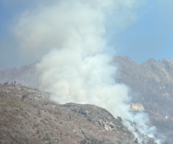 L'incendio a Vencorère, Verrayes